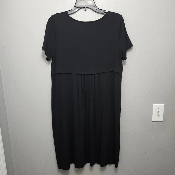 J.jill wherever collection women's black dress size S short sleeve - Picture 5 of 7